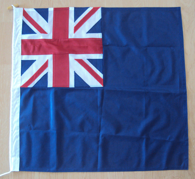 Square Blue Ensign Sewn British Flags Blue Ensign 2x2ft 24x24in Square Blue Ensign Sewn British Flags Blue Ensign 2x2ft 24x24in